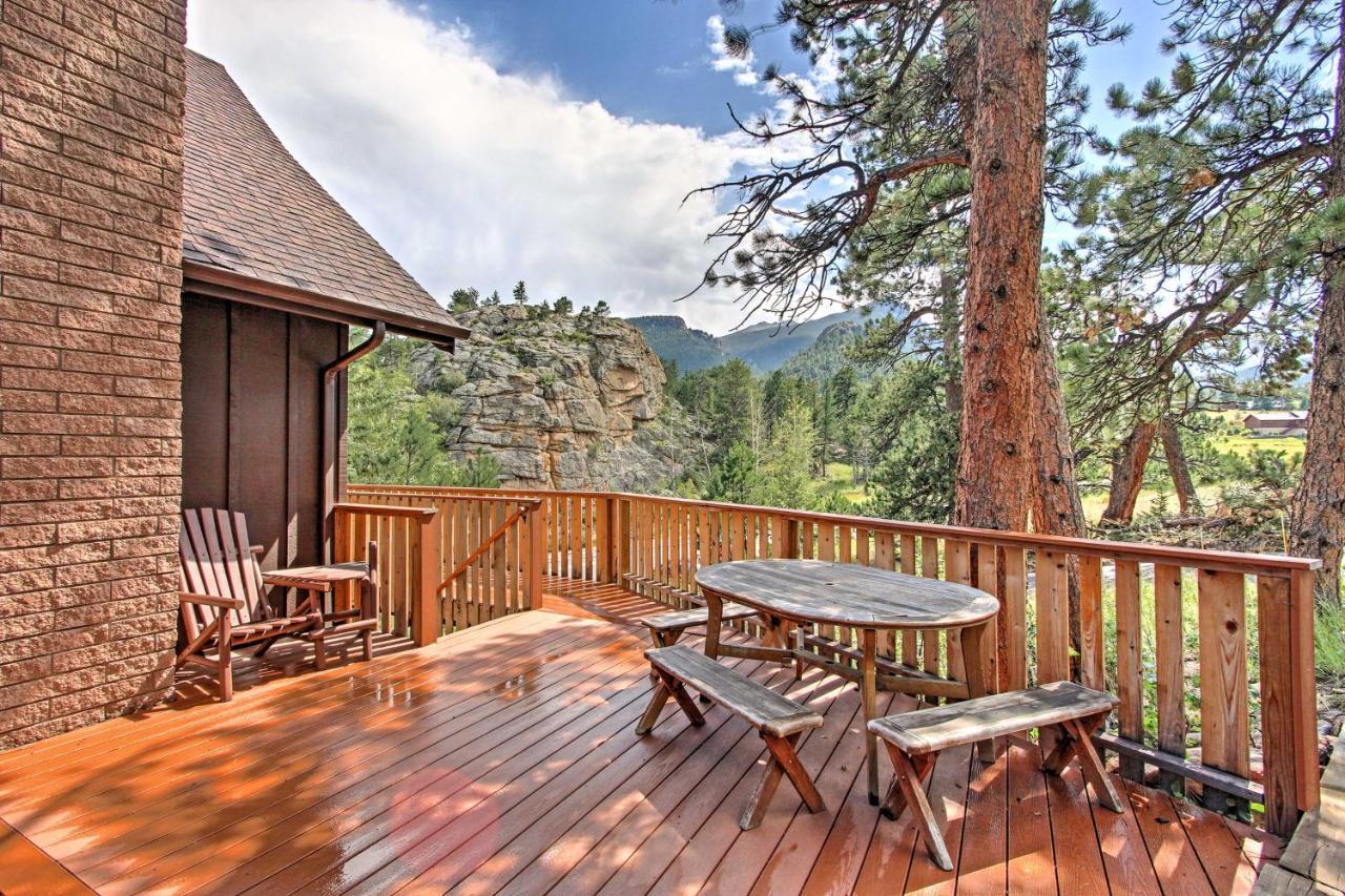 Peaceful Pines Estes Park Home Longs Peak View Eksteriør bilde